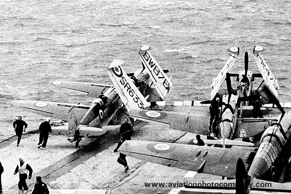 Royal Navy Supermarine Seafire F.15 SR633