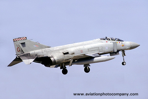 RAF 56 Squadron McDonnell F-4M Phantom FGR.2 XV461/G (1988)