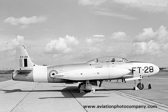 Belgian Air Force Lockheed T-33A FT-28
