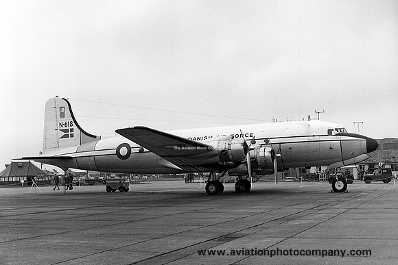 Royal Danish Air Force Esk 721 Douglas C-54D N-618
