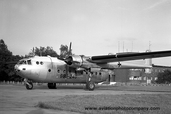West German Air Force LTG62 Nord 2501 Noratlas GB+240
