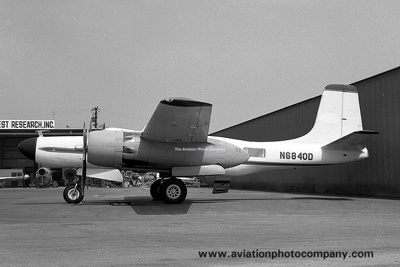 US Civil Douglas A-26B Invader N6840D (1968)