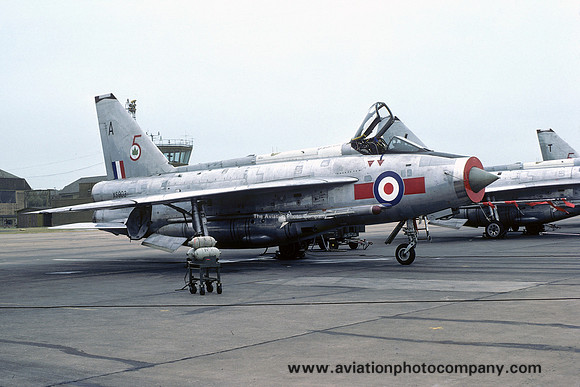 RAF 5 Squadron English Electric Lightning F.6 XS903/A (1975)