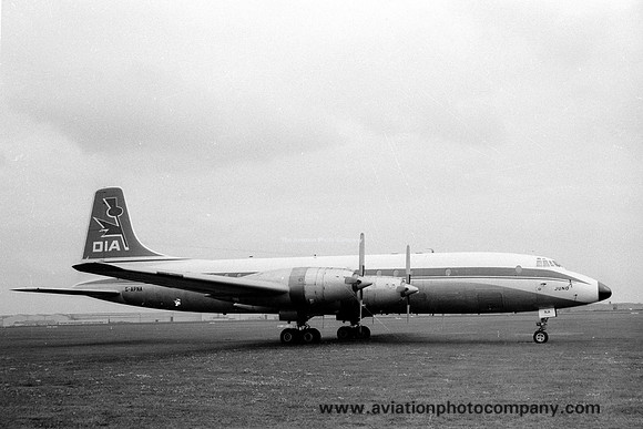 Donaldson Bristol Britannia G-APNA stored at Baginton (1972)