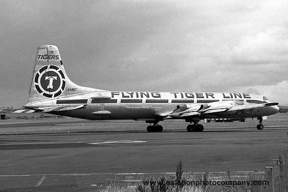 Flying Tiger Line Canadair CL-44D N446T (1967)