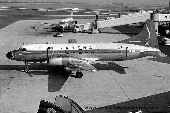 Sabena Convair 440 OO-SCQ (1968)