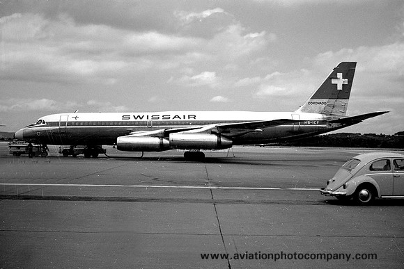 Swissair Convair 990 HB-ICF (1970)