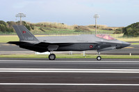 Danish Air Force Lockheed F-35A L-002 at Lajes (2025)
