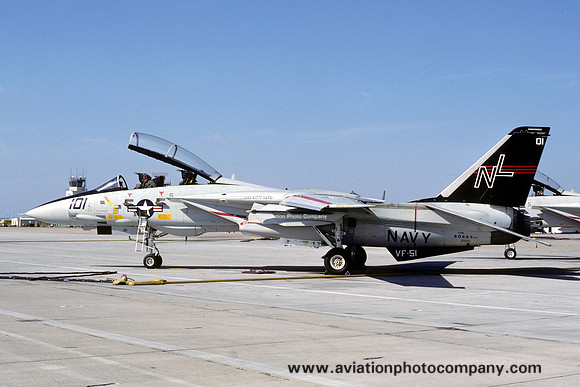 US Navy VF-51 Grumman F-14A Tomcat 160665/NL-101 (1981)