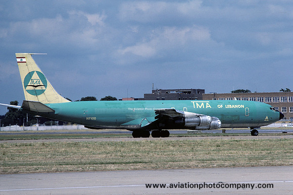 Trans Mediterranean Airways Boeing 707-327C N7100 (1978)