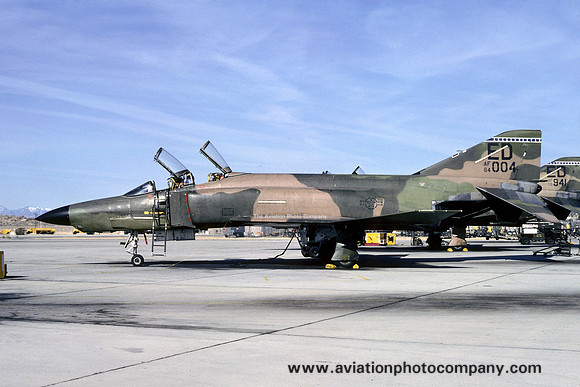 USAF Air Force Flight Test Center (AFFTC) McDonnell RF-4C Phantom 64-1004/ED (1985)