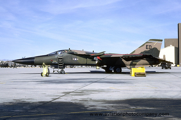 USAF Air Force Flight Test Center (AFFTC) General Dynamics F-111E Aardvark 68-0053/ED (1985)