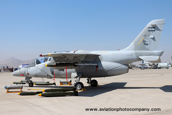 Argentinian Air Force IA-63 Pampa II E-821 at FIDEA (2014)
