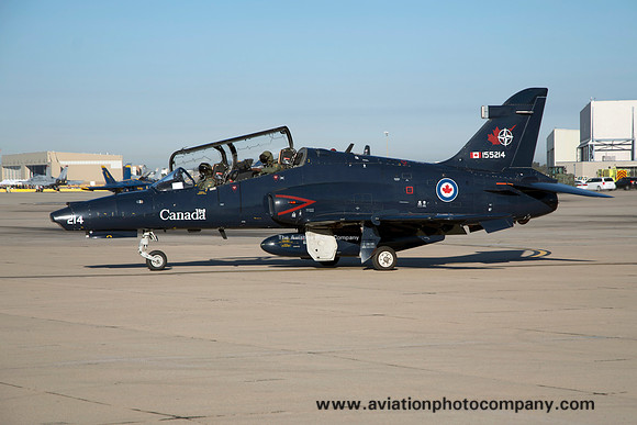 Canadian Air Force NFTC BAE Hawk CT-155 15514 at the Miramar Airshow (2014)