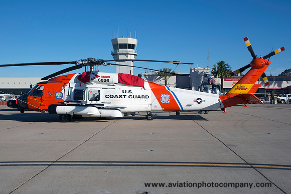 US Coast Guard San Diego Sikorsky MH-60T CG6036 at the Miramar Airshow (2014)