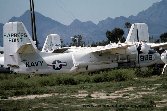 USN Barbers Point Grumman US-2D Tracker 147888 at MASDC (1978)