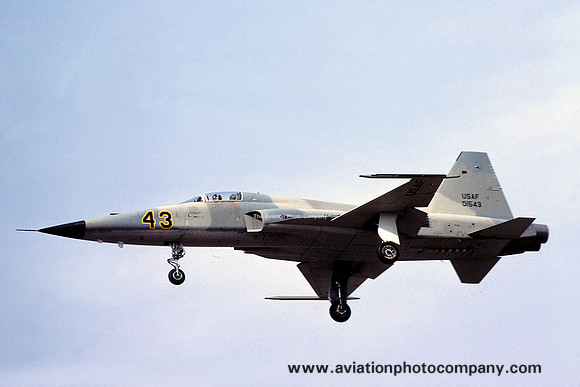 USAF 10 TRW 527 TFTAS Northrop F-5E 74-1543 (1976)