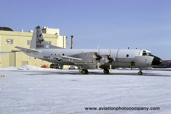 USN VP-44 Lockheed P-3C Orion 160612/LM7 at Keflavik (1979)