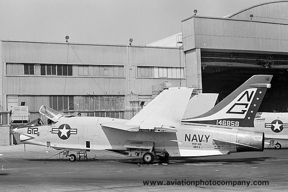 US Navy VFP-63 Det 1 Chance RF-8G Crusader 146858/NG-612