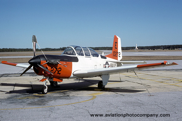 US Navy TAW-5 Beech T-34C Mentor 160272/E (1984)