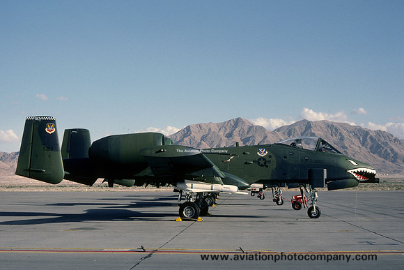 USAF 23rd Tactical Fighter Wing 75th Tactical Fighter Squadron Fairchild A-10A 79-0213/EL (1981)