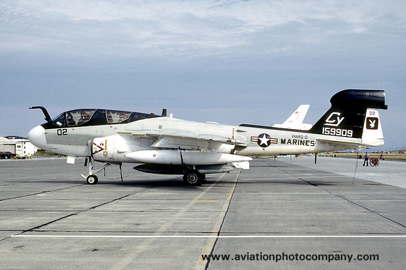 US Marines VMAQ-2 Grumman EA-6B 159909/CY-02 (1983)