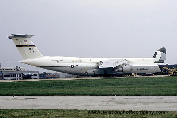 USAF 437 MAW Lockheed C-5A Galaxy 69-0021 (1972)