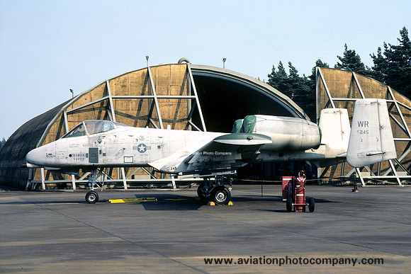 USAF 81 TFW Fairchild A-10A 77-0245/WR (1979)