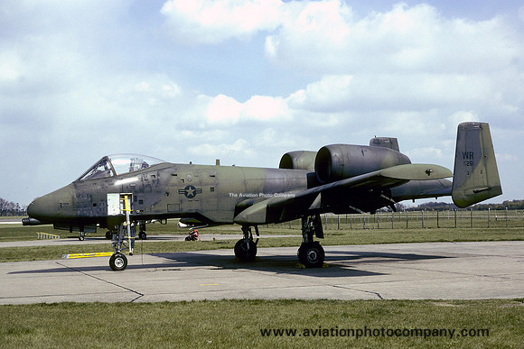 USAF 81 TFW Fairchild A-10A 77-0261/WR (1981)