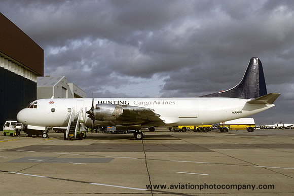 Hunting Cargo Airlines Lockheed Electra N356Q (1992)