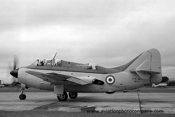 Royal Navy 703 Squadron Fairey Gannet AS.1 WN347 (1954)