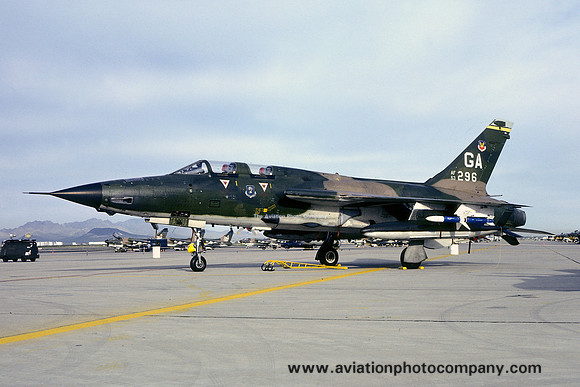 USAF 35 TFW 39 TFS Republic F-105G 63-8296/GA (1978)