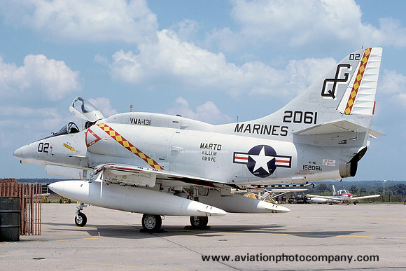 USMC VMA-131 Douglas A-4E 152061/QG-02 (1975)