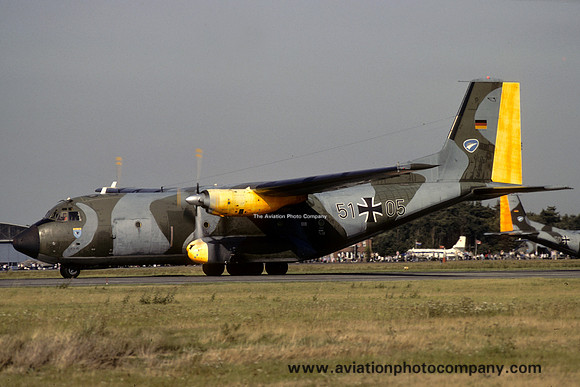 German Air Force LTG62 Transall C-160D 51+05 (1983)
