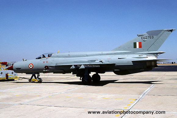 Indian Air Force ASTE Mikoyan MiG-21UPG CU2769 (2005)