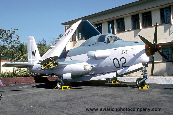 Indian Navy Breguet Alize IN202 at the Goa Museum (2005)