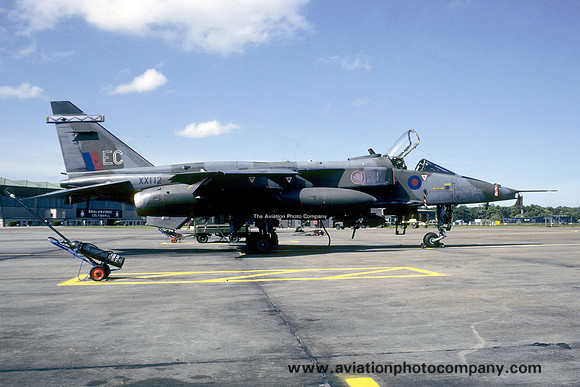 RAF 6 Squadron SEPECAT Jaguar GR.1 XX112/EC at RAF Coltishall (1990)
