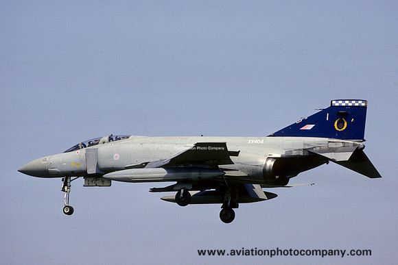 RAF 19 Squadron McDonnell F-4M Phantom FGR.2 XV404/I (1990)
