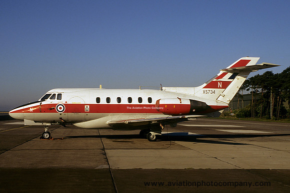 RAF 6 FTS Hawker Siddeley Dominie T.1 XS734/N (1990)