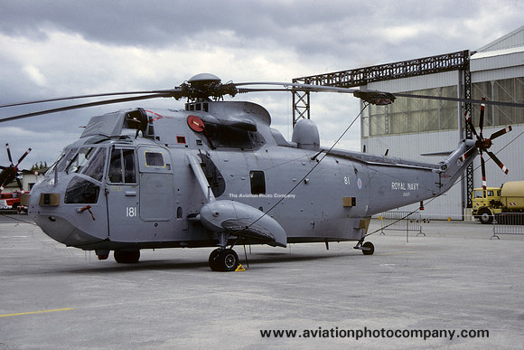 Royal Navy 849 Squadron Westland Sea King AEW.2 XV671/CU (1990)