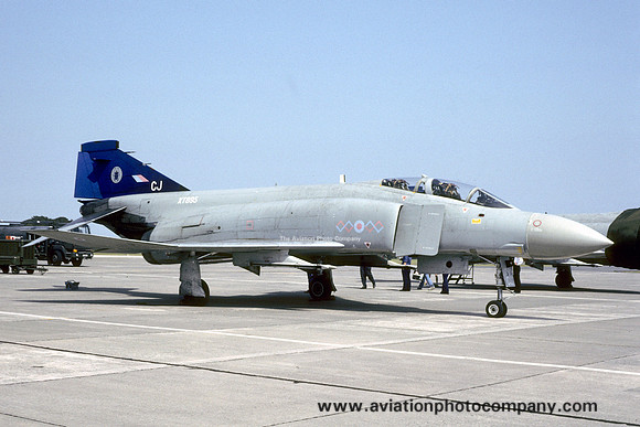 RAF 228 OCU McDonnell F-4M Phantom FGR.2 XT895/CJ (1990)