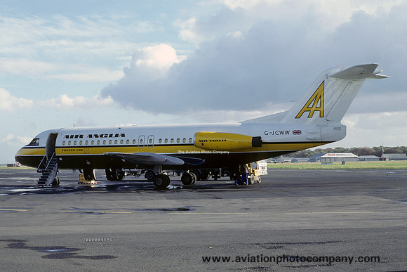 Air Anglia Fokker F-28 G-JCWW (1979)