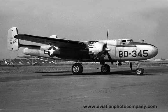 USAF North American B-25J 44-31345