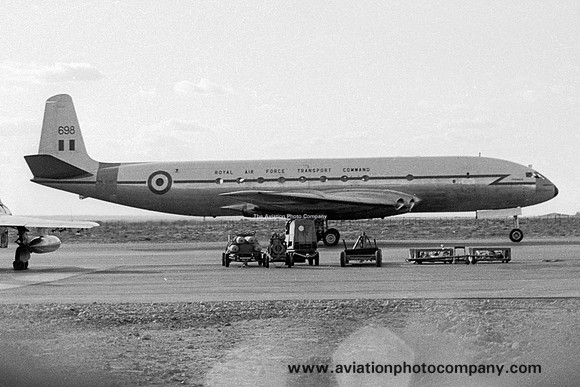 RAF 216 Squadron De Havilland Comet C.2 XK698 at El Adem