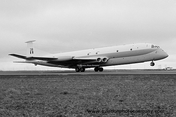 RAF Hawker Siddeley Nimrod MR.1 XV228 at Keflavik (1978)