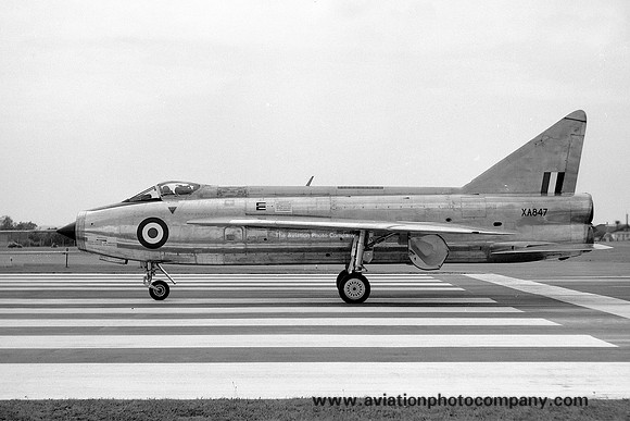 RAF English Electric Lightning XA847