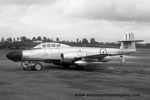 RAF 3 CAACU Gloster Meteor TT.20 WD702/U