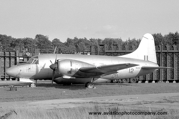 Empire Test Pilots' School Vickers Varsity T.1 WJ937/12 at Farnborough
