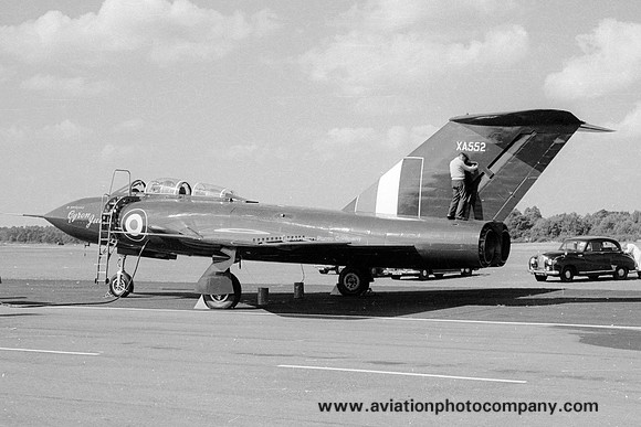 RAF Gloster Javelin Gyron Junior XA552 at Farnborough (1961)