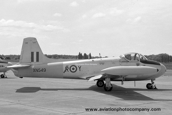 RAF CFS Hunting Jet Provost T.3 XN549 at Biggin Hill